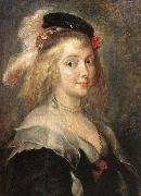 RUBENS, Pieter Pauwel Portrait of Helena Fourment oil painting artist